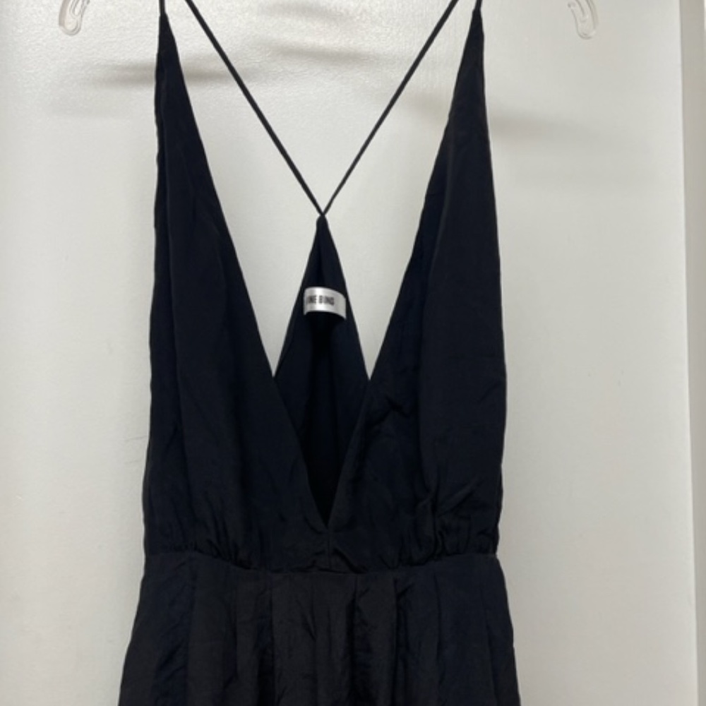 ANINE BING Black Silk Dress EUC - Picture 6 of 11